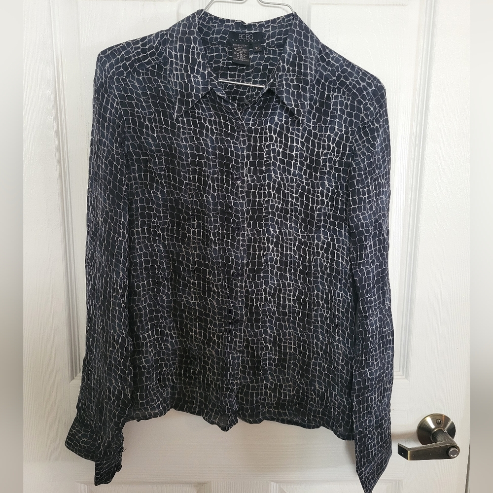 BCBGMaxAzria Long sleeve blouse